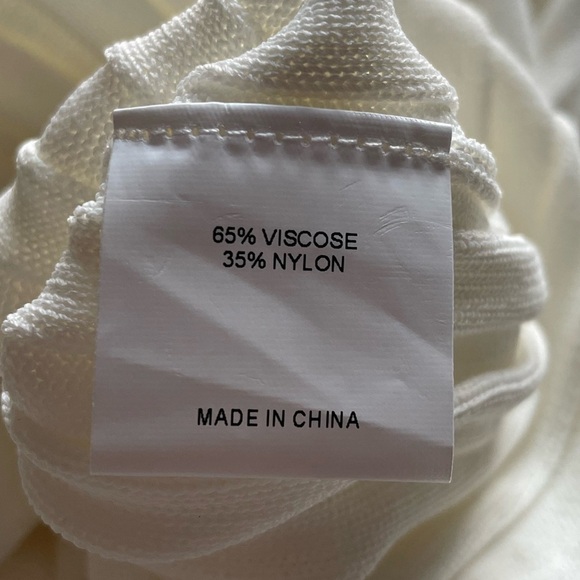 Showpo Cream Ribbed Midi Dress - Picture 6 of 9